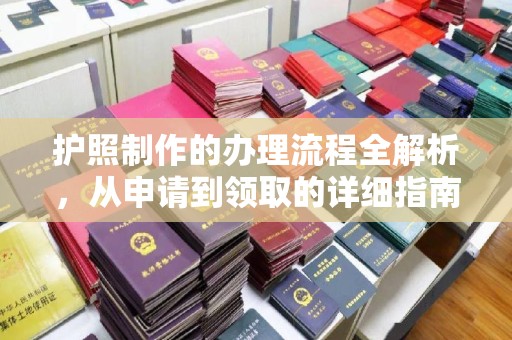 海门护照制作的办理流程全解析，从申请到领取的详细指南